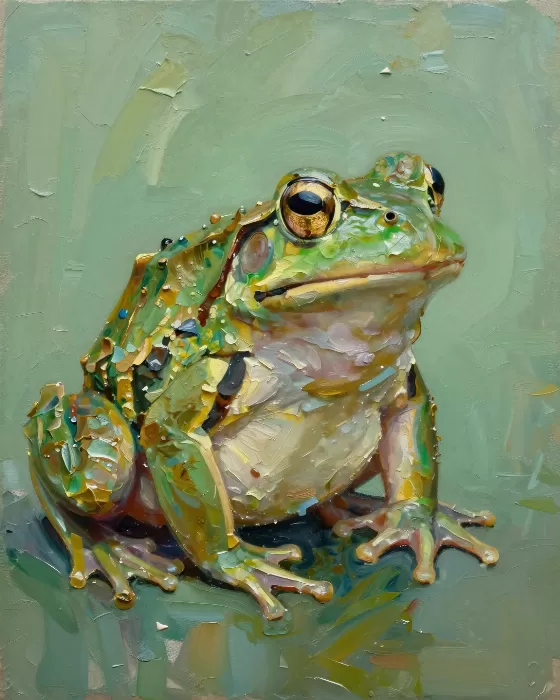 Croaking Frog