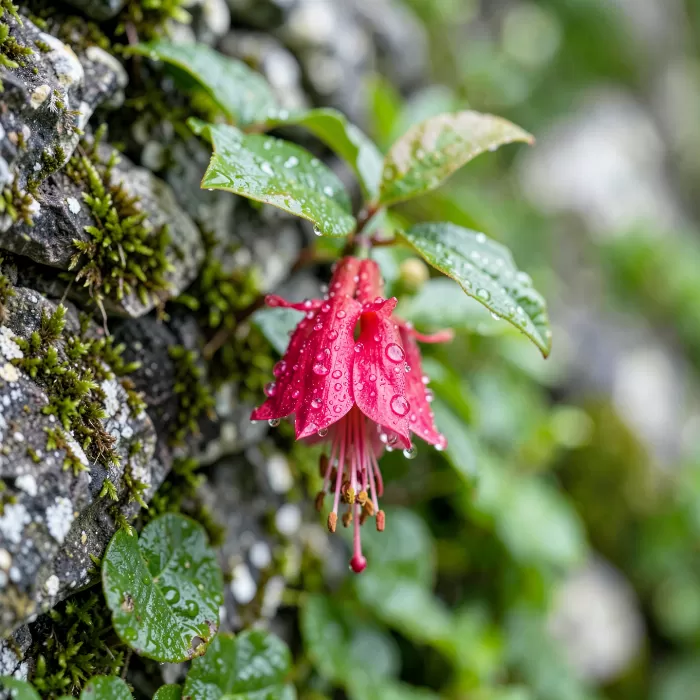 Fuchsia Rain