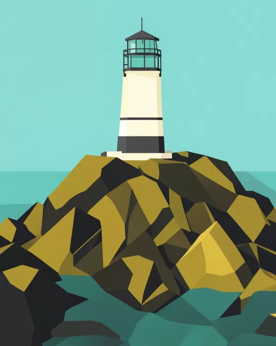 Jagged Lighthouse