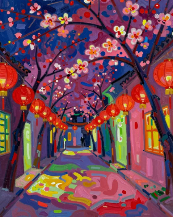 Crimson Blossom