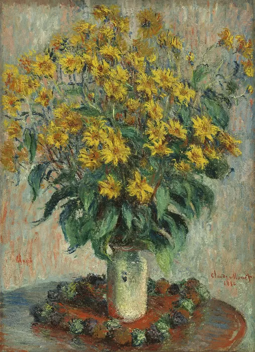 Claude Monets Jerusalem Artichoke