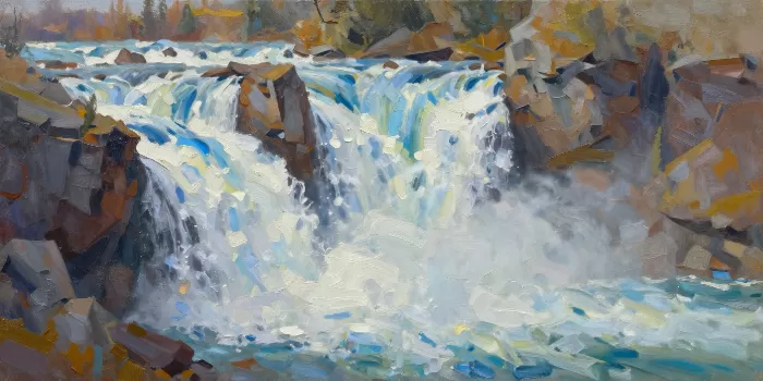 Sculpted Cascade
