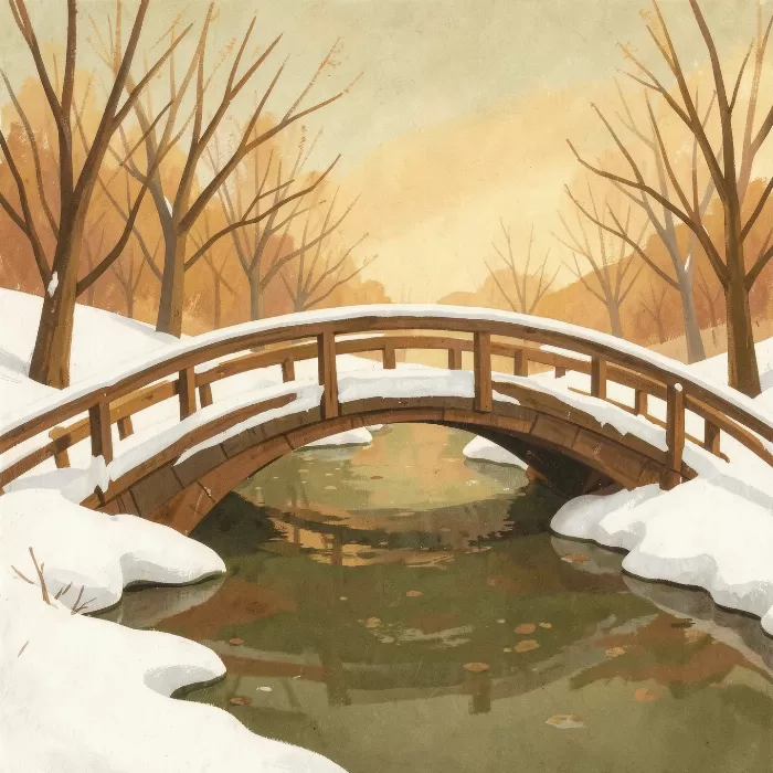 Snowy Canal