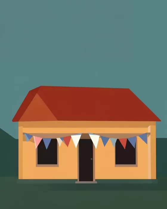 Farmhouse Bunting