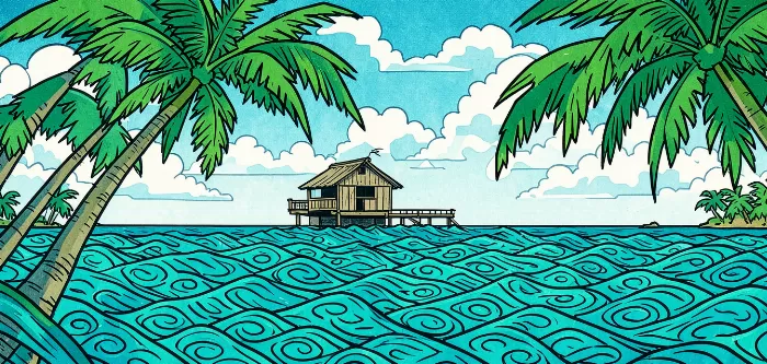 Turquoise Ripples
