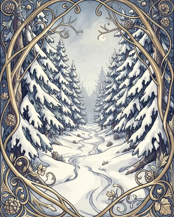 Winter Arabesque