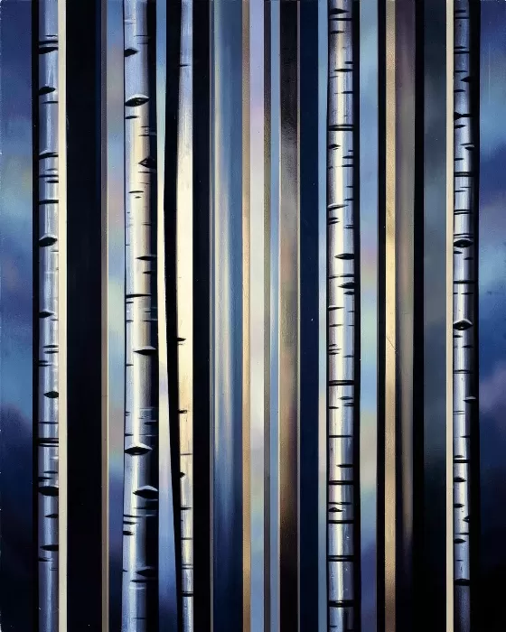 Birch Silhouettes