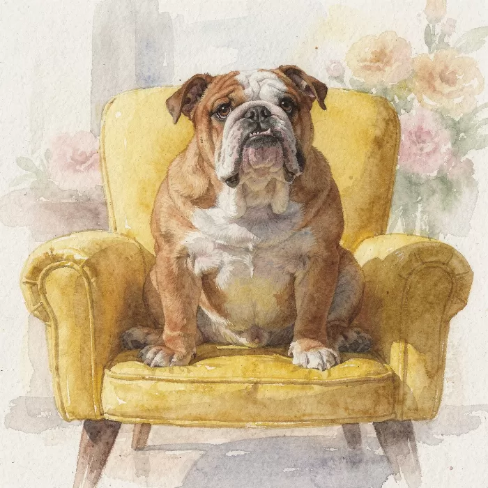 Sunlit Bulldog
