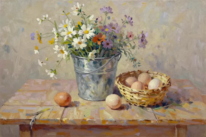 Sunlit Bucket