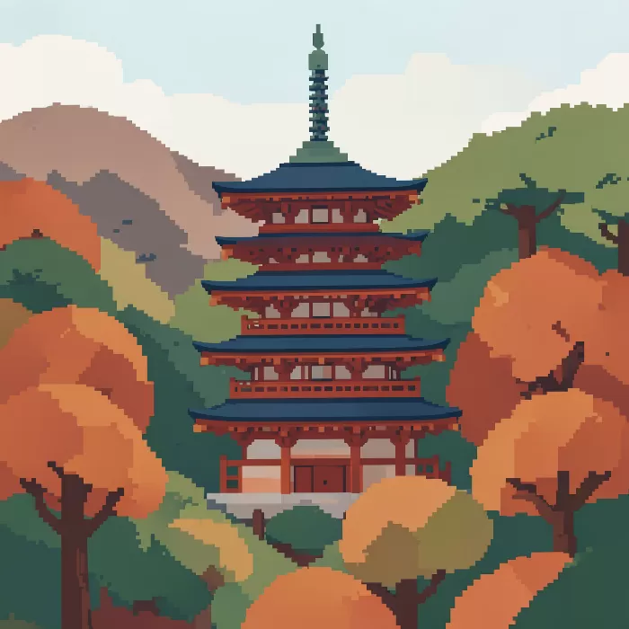 Pagoda Hillside