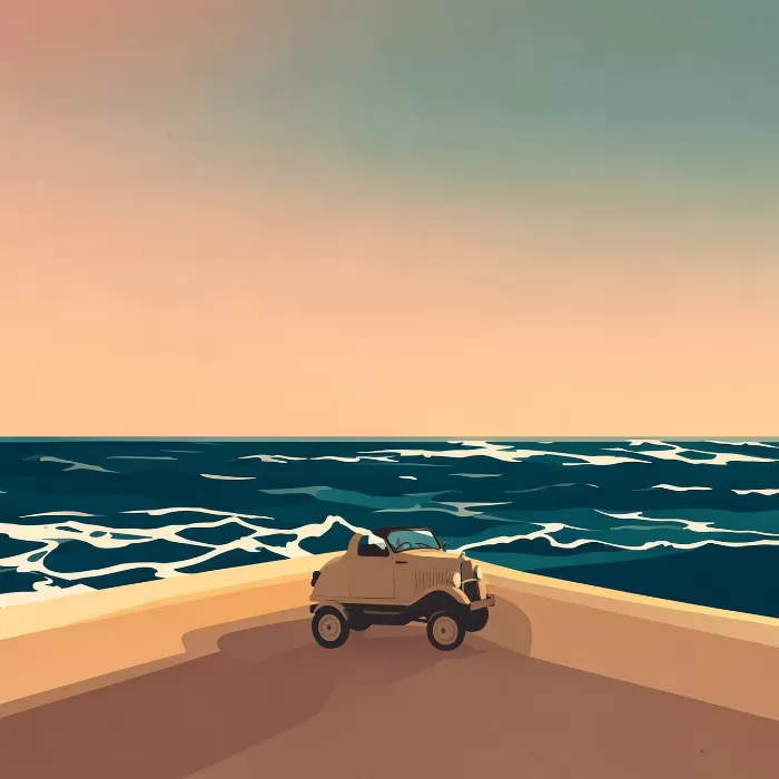 Seawall Sunset