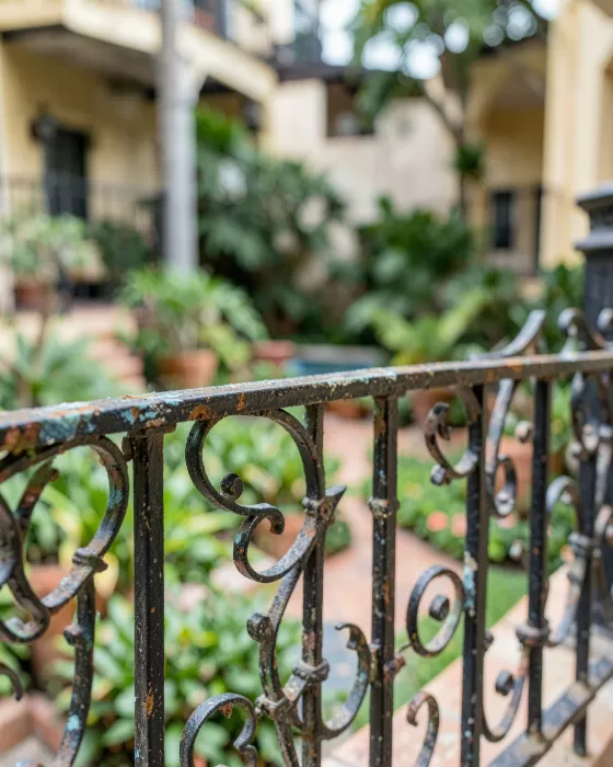Iron Scrollwork