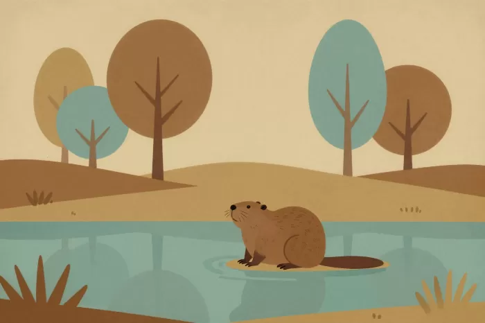 Retro Beaver