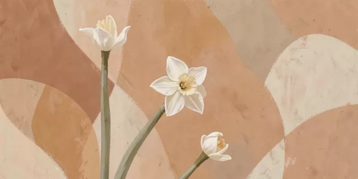 Terracotta Daffodils
