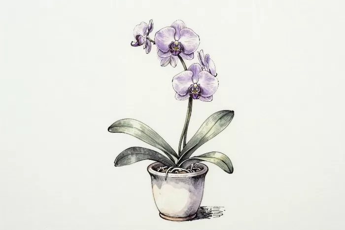 Potted Orchid
