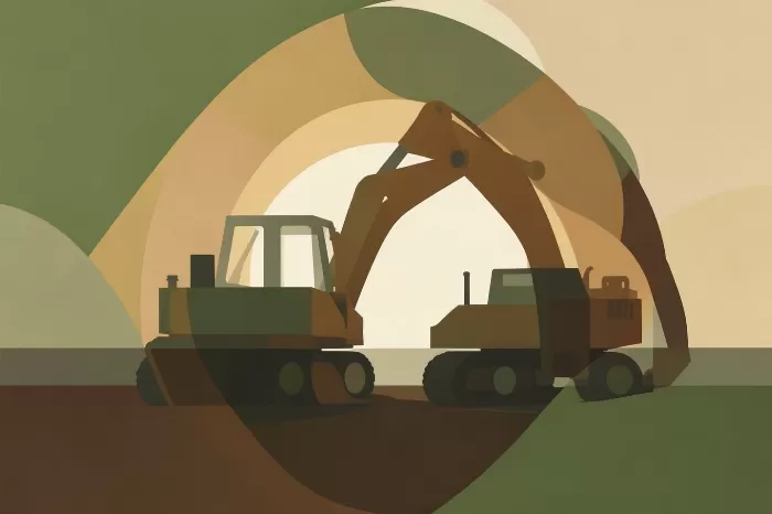 Sunset Excavator